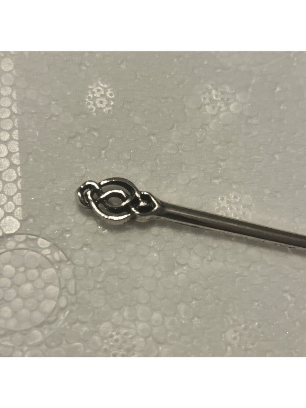 Dragon Fly Hair Pin Silver Tone Approximately 3” W/ Pin Holder - Picture 8 of 11